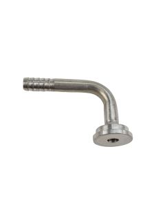 90 Degree Angled Tail Piece for 1/4" ID Beer Line