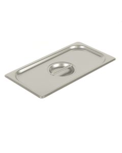 Winco SPSCT Stainless Steel Lid for 1/3 Size Food Pan