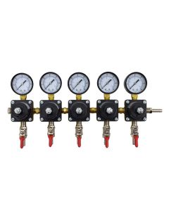 Five Gauge Beer Five Body Secondary Regulator