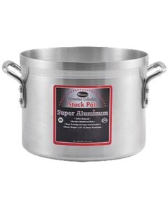 Winco ALST-32 32 Qt Aluminum Stock Pot           