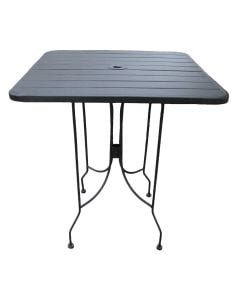 Oak Street Indoor/Outdoor Commercial Boardwalk Table | 30" x 30" | Standard Height