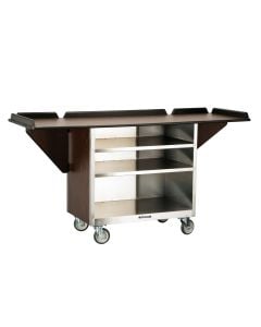 Lakeside 675 Three Shelves Beverage Service Cart, 24" Width