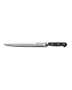 Winco KFP-101 10" Acero Slicer Knife w/ Granton Edge