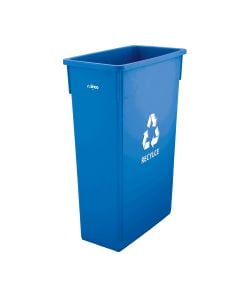 23 Gallon Blue Recycle Bin
