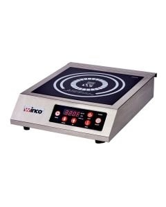 Winco EIC-400 Commercial Countertop Induction Cooker | 11"x11"