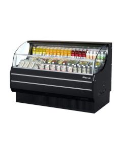 Turbo Air TOM-75SW(B)-N 75-3/4"W Horizontal Open Display Merchandiser 13.5 cu. ft.