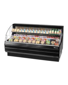 Turbo Air TOM-75LW(B)-N 75-3/4"W Horizontal Open Display Merchandiser 14.8 cu. ft.