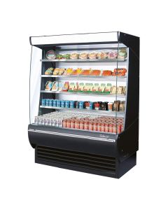 Turbo Air TOM-60DXB-N 59-5/8"W Extra Deep Vertical Open Display Merchandiser 29.4 cu. ft.