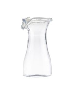 Tablecraft 10715 Polycarbonate Carafe with Lid 11 oz.