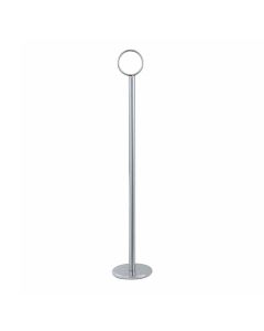 Winco TBH-12 Number Stand, Flat, 12" Chrome