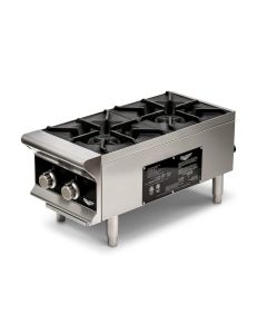 Vollrath HPG2-12 12" Gas Countertop Hot Plate 2-Burner