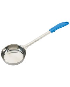 Winco FPS-8 8 oz Solid Food Portioner | Blue Handle