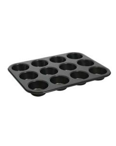 Carbon Steel Muffin Pan, 12 Cup | Non-Stick