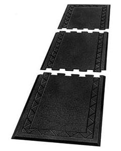 Cactus Mat Comfort Zone Black Finished Mat (36"W x 28"D x 1/2" Thick)
