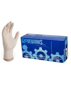 Disposable Latex Gloves, Medium | 100 Gloves/Box