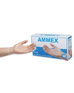 Exam-Grade Powder Free Vinyl Gloves | Large | Box of 100