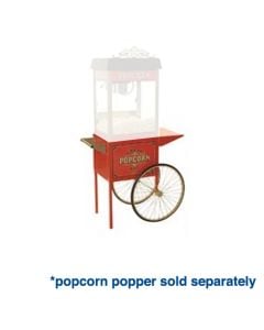 Popcorn Machine Cart - Vintage Popcorn Popper Street Vendor Trolley