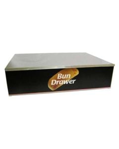 Benchmark 65010 | Dry Bun Warmer Box for 10-Hot Dog Grill