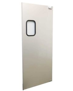 36" x 84" Commercial Swinging Kitchen Door by Curtron  Aluminum
