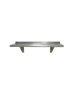 Advance Tabco WS-10-72 Stainless Wall Mount Shelf | 72"W