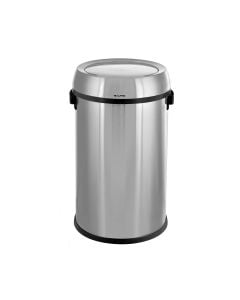 Alpine 17-Gallon Indoor Stainless Steel Trash Receptacle with Swinging Lid| ALP470-65L-1