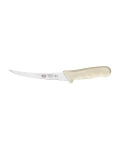 6" Boning Knife | White Handle | Curved Handle