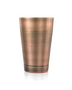 Barfly 18 Oz. Bar Shaker | Stainless Steel with Antique Copper-Plated Finish