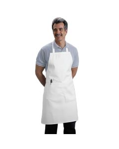 Full-length Bib Apron for Restaurant Cooks (Choice of color)