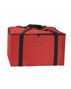 Insulated Pizza Delivery Bag for Five 20" Pizzas 20" x 20" x12" 