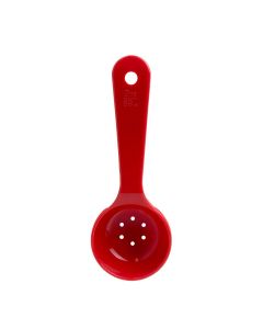Thunder PLPSS020PFRD High Heat 2 oz. Short Perforated Spoon Red