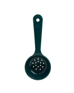 Thunder PLPSS040PFGR High Heat 4 oz. Short Perforated Spoon Green