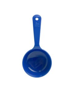 Thunder PLPSS080BU High Heat 8 oz. Short Solid Spoon Blue