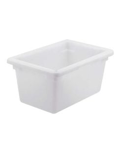 Food Storage Box | 12" x 18" x 9" White Container