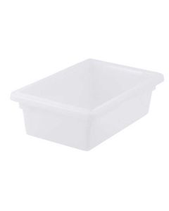 Food Storage Box | 12" x 18" x 6" White Container