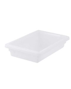 Food Storage Box | 12" x 18" x 3" White Container