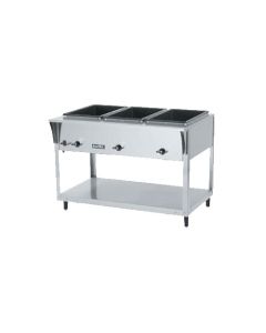Vollrath 3-Well ServeWell Hot Food Table with Cutting Board