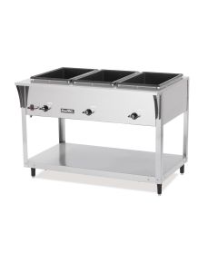 Vollrath 3-Well ServeWell Hot Food Table with Cutting Board