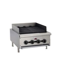 Wells HDCB-2430G 24" Charboiler, Natural Gas, 4 Burner