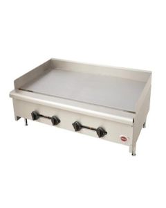Wells HDTG-6030G Countertop Griddle Natural Gas Thermostatic Control
