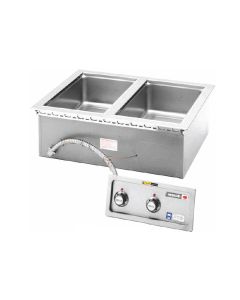 Wells MOD-200TDM Top-Mount Electric Food Warmer Built-In 2 Opening