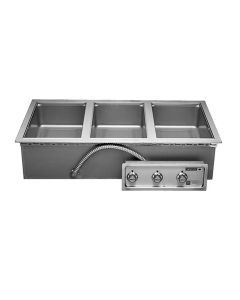 Wells MOD-300TDM Top-Mount Electric Food Warmer Built-In 3 Opening