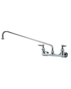 T&S B-0230 18" Wall Mount Kitchen Faucet