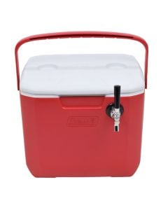 American Beverage Jockey Box 1-Tap Keg Beer Dispenser, 50' Coil Cooler