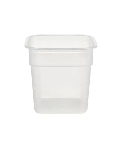 Cambro 1SFSPROPP190 CamSquare® FreshPro Food Container, 1 qt
