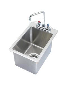 Krowne HS-1419 Drop-In Hand Sink with 10" Deep Compartment