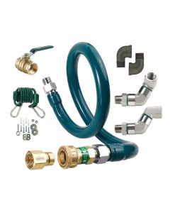 Krowne M10048K10 1" x 48" Gas Connection Kit w/ 2 Swivels