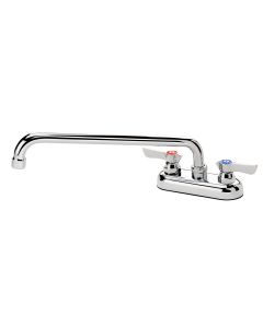 Krowne 11-412L Silver Series Faucet Deck Mount 12" Swing Spout