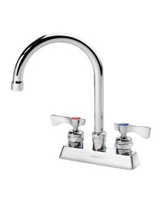 Krowne 15-301L Royal Series Faucet Deck Mount 6" Gooseneck Spout