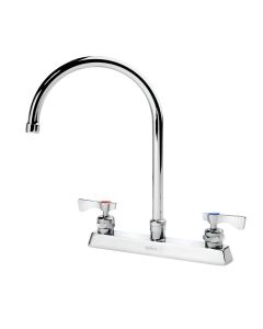 Krowne 15-502L Royal Series Faucet Deck Mount 8-1/2" Gooseneck Spout