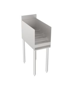 Krowne 18-12RD Silver Series 4-Step Raised Liquor Display 12" W x 22.5" D